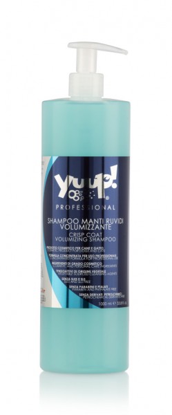 Yuup!® Professionelles Volumen Hundeshampoo für krauses und raues Fell