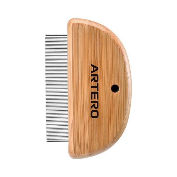 ARTERO® Ovaler Mini-Kamm &quot;Chippy&quot; mit Bambusgriff