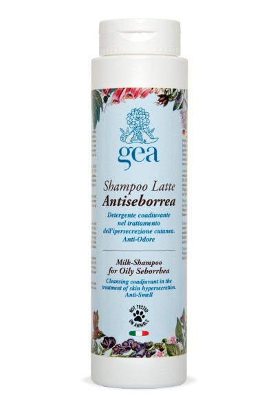 Baldecchi® GEA Milch-Hundeshampoo gegen fettige Seborrhoe