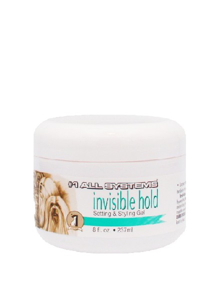 #1 All Systems Unsichtbares Styling Gel für Hundefell &quot;Invisible Hold&quot;