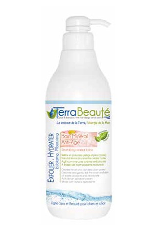 Terra Beauté® Anti-Aging Hundeshampoo mit Salz des Toten Meeres