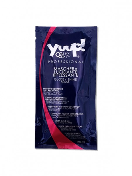 Yuup!® Probesachet: Professionelle glättende Glanz-Haarmaske
