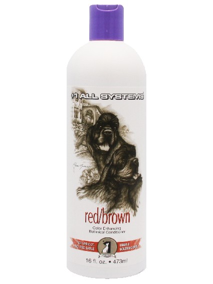 #1 All Systems Farbauffrischender Hundeconditioner &quot;RED&quot;