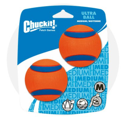 Chuckit!® Set mit zwei Gummibällen &quot;Ultra Ball&quot;