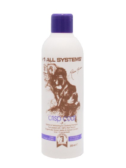 #1 All Systems Hundeshampoo &quot;Crisp Coat&quot; für raues und krauses Fell