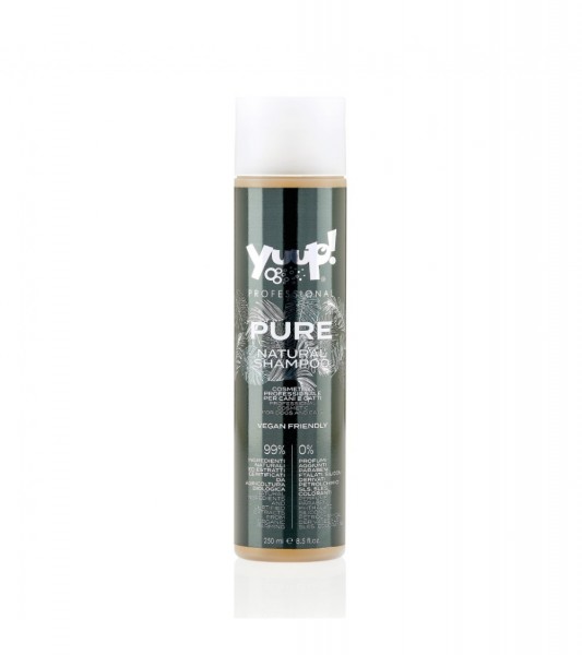 Yuup!® Natürliches Hundeshampoo „PURE“ – hypoallergen, vegan &amp; parfümfrei