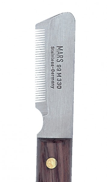 Mars Alcoso® Trimmmesser mit feiner stumpfer Zahnung
